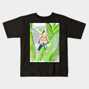 A Tiny Fish Tale Betta Fish Kids T-Shirt